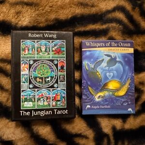 The Jungian Tarot + Whispers of the Ocean Oracle Cards